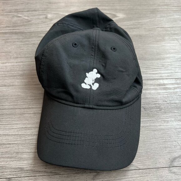 Disney Parks Mickey Mouse Nike Golf Dri Fit Black Adult Unisex Hat Cap - Picture 1 of 4